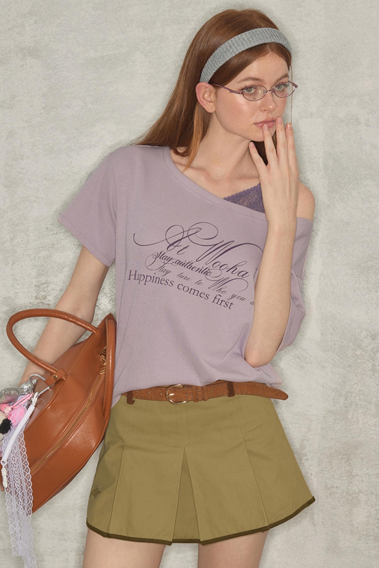 Vintage Khaki Skirt