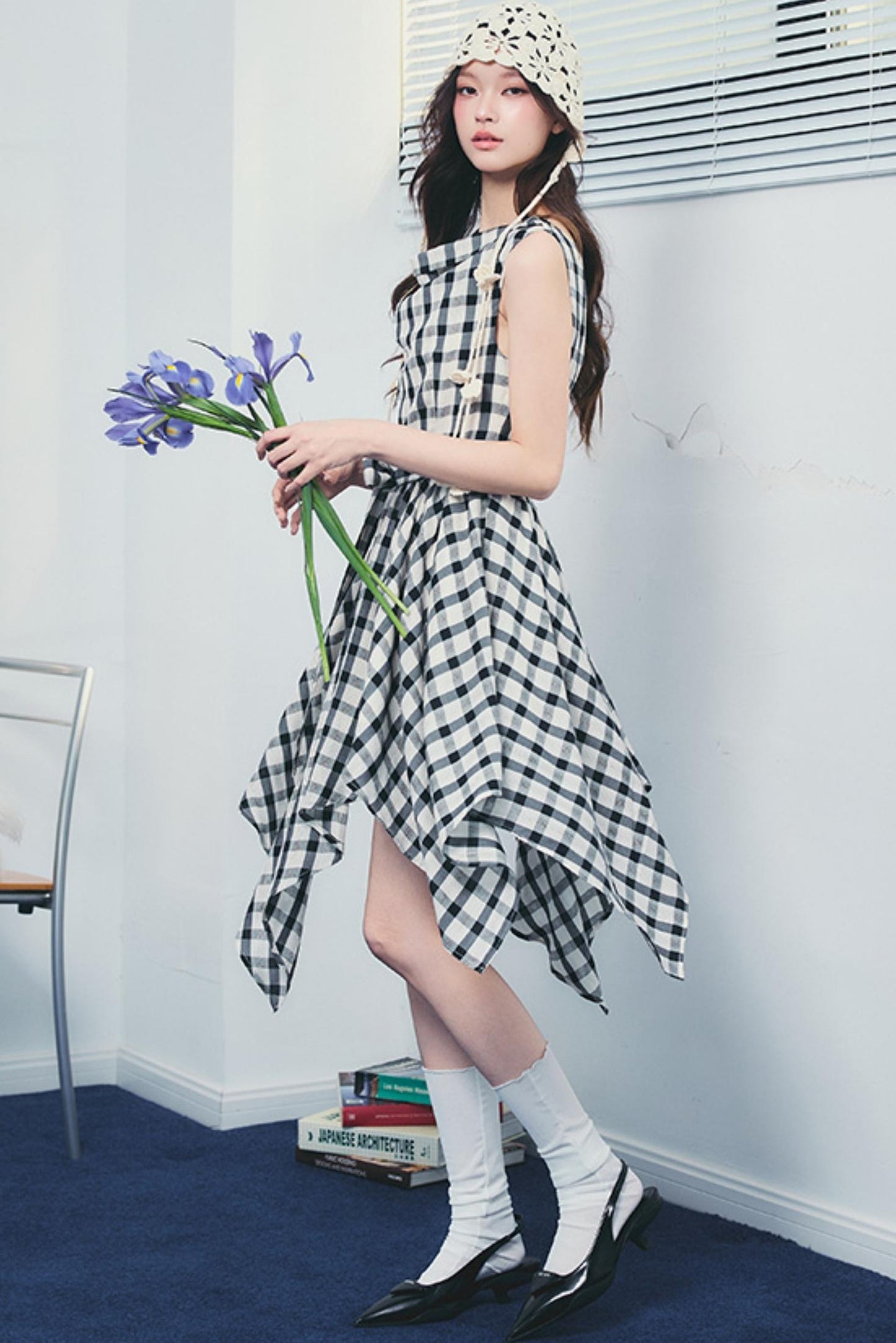 Forest End Plaid Swing Dress