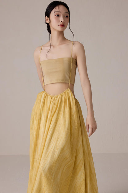 Spring Slim Knit Bustier