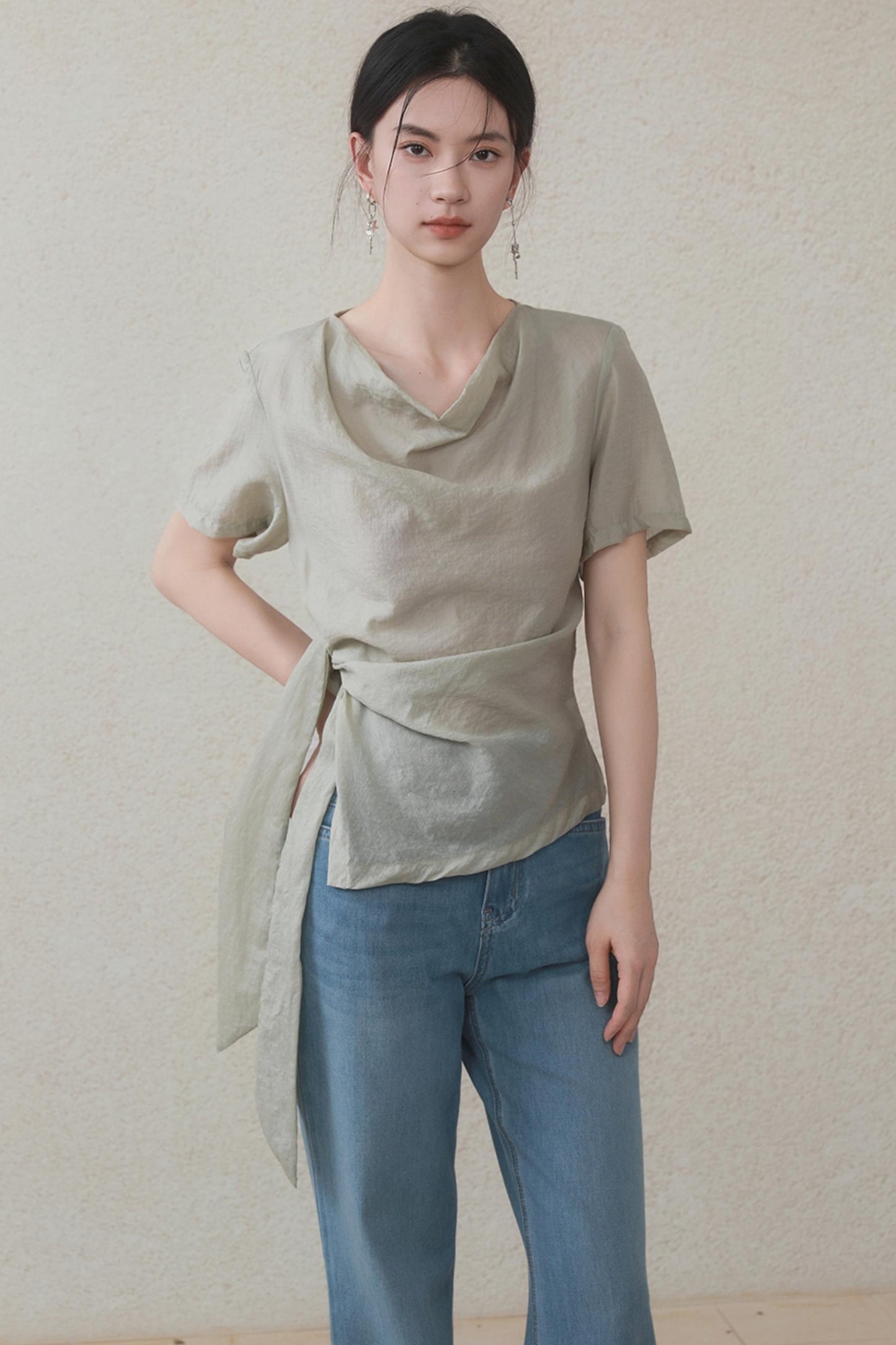 Summer Breeze Tencel Blouse