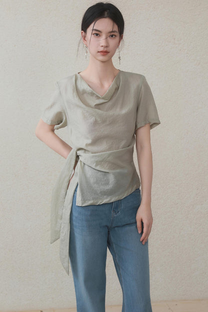 Summer Breeze Tencel Blouse