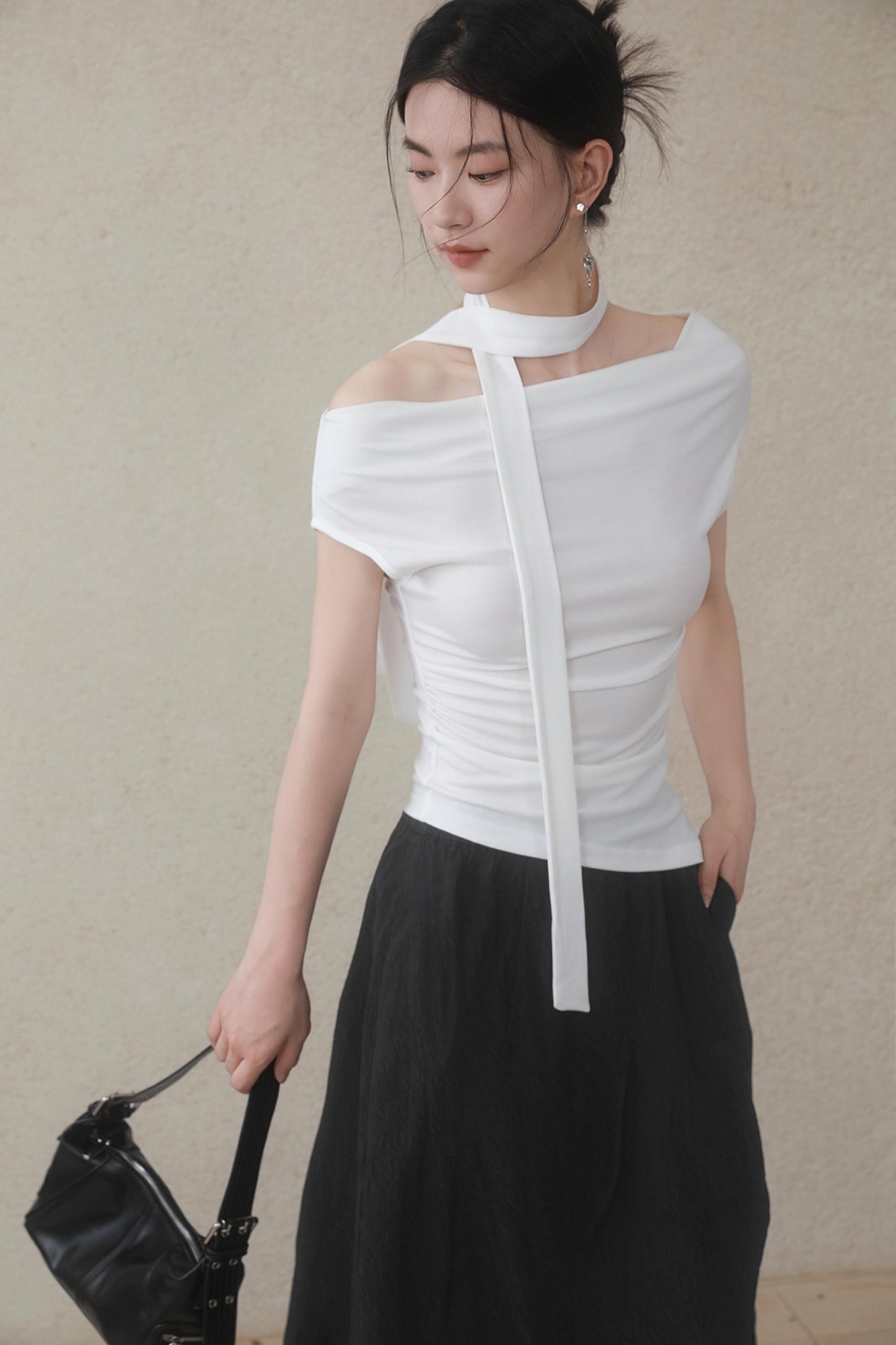 Summer White Flutter T-Shirt