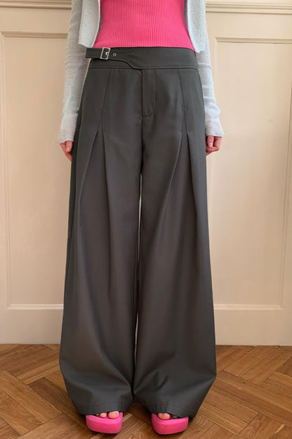 Wide-Leg Trousers