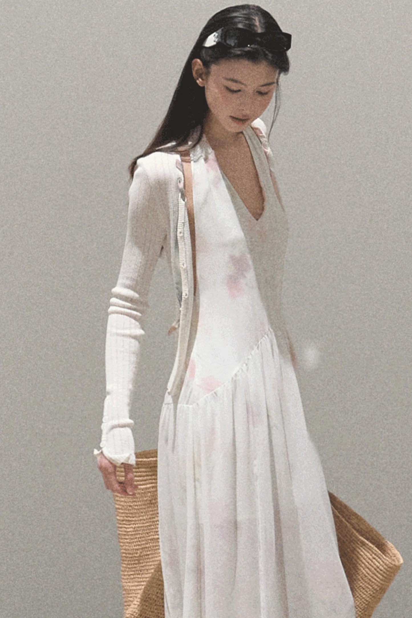 Serene Summers Halter Dress