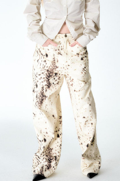 Wild Spice Wide-Leg Jeans