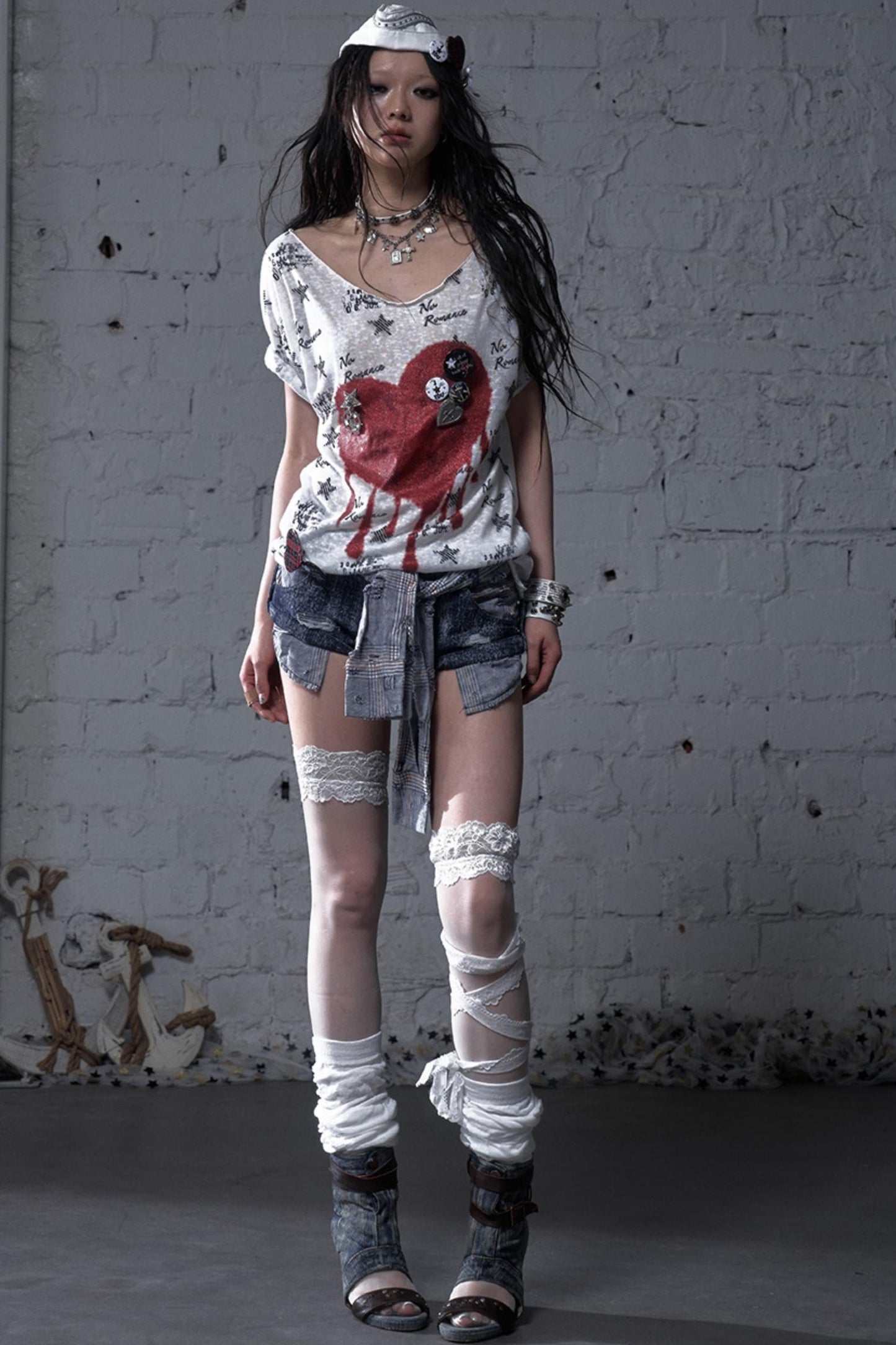 Slim Fit Street Punk Pants