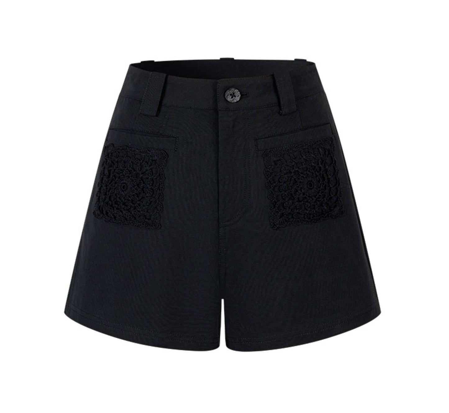 Rosebud High-Waist Shorts