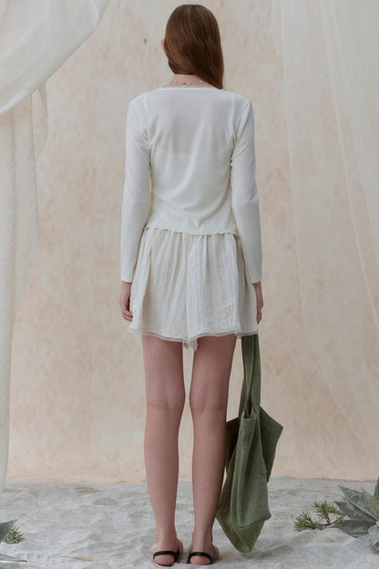 Cozy Knit Cardigan & Camisole Set