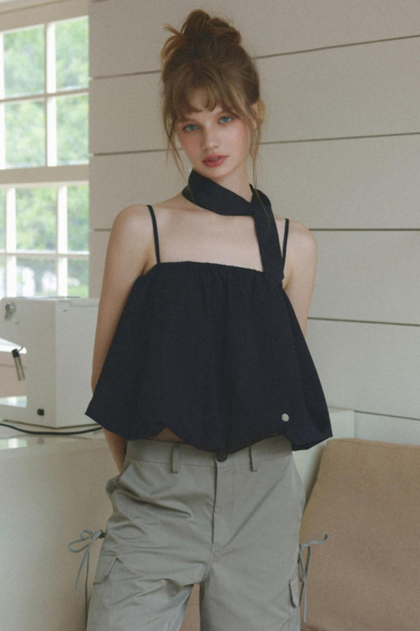 Vintage Black Tank Top