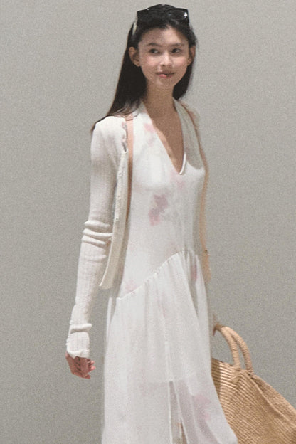 Serene Summers Halter Dress