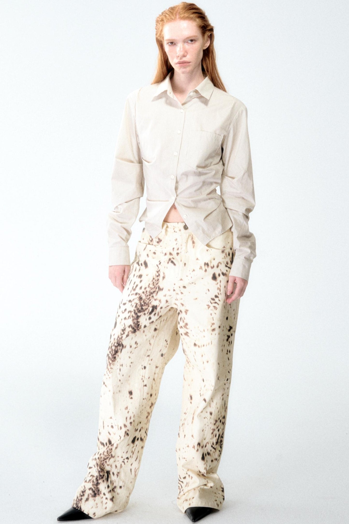 Wild Spice Wide-Leg Jeans