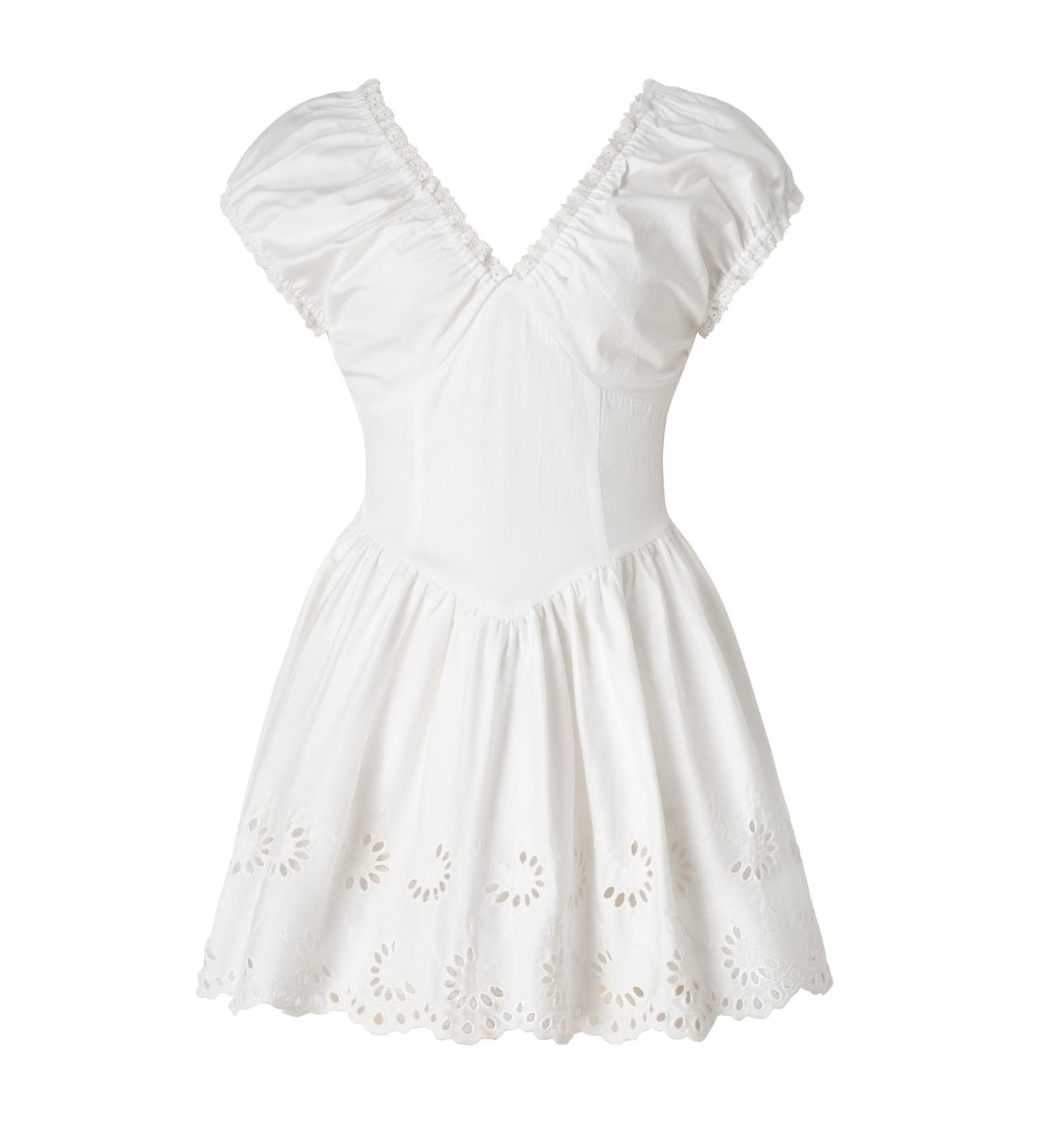 Vintage Pleated A-Line Dress