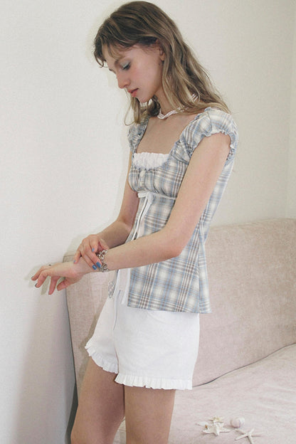 Slim Color Block Shirt