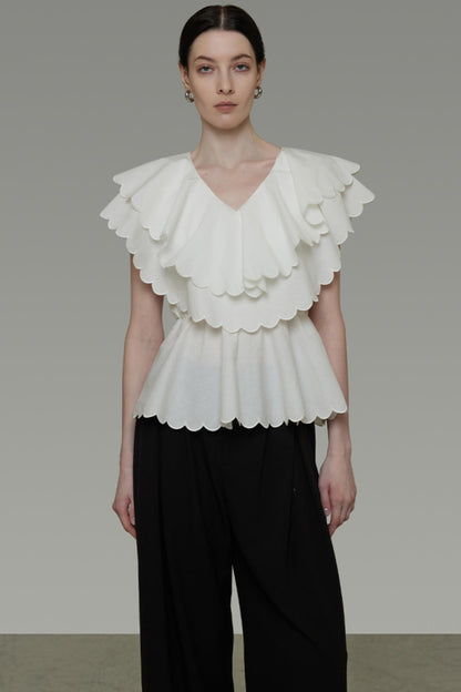 Summer Ruffle Blouse