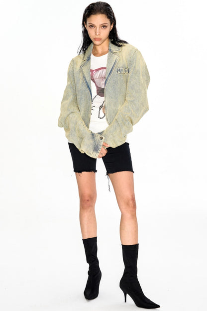 Vintage Denim Blazer