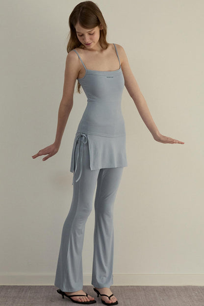 Sparkle Rhinestone Camisole & Micro Pants Set