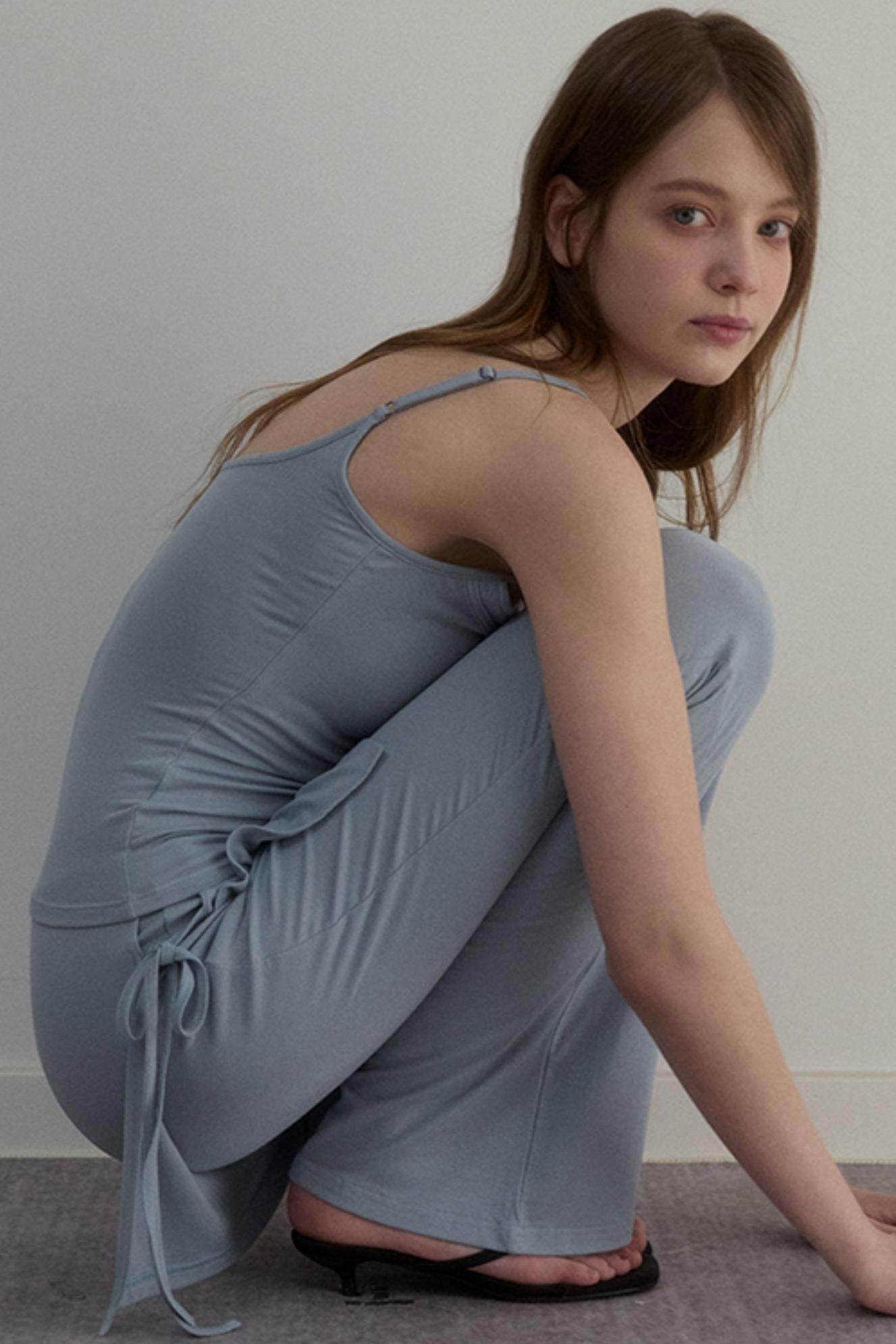 Sparkle Rhinestone Camisole & Micro Pants Set