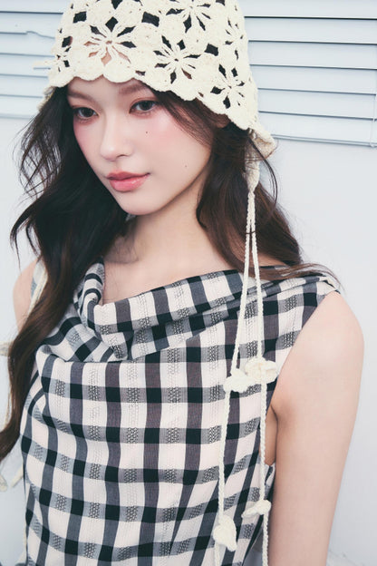 Forest End Plaid Swing Dress