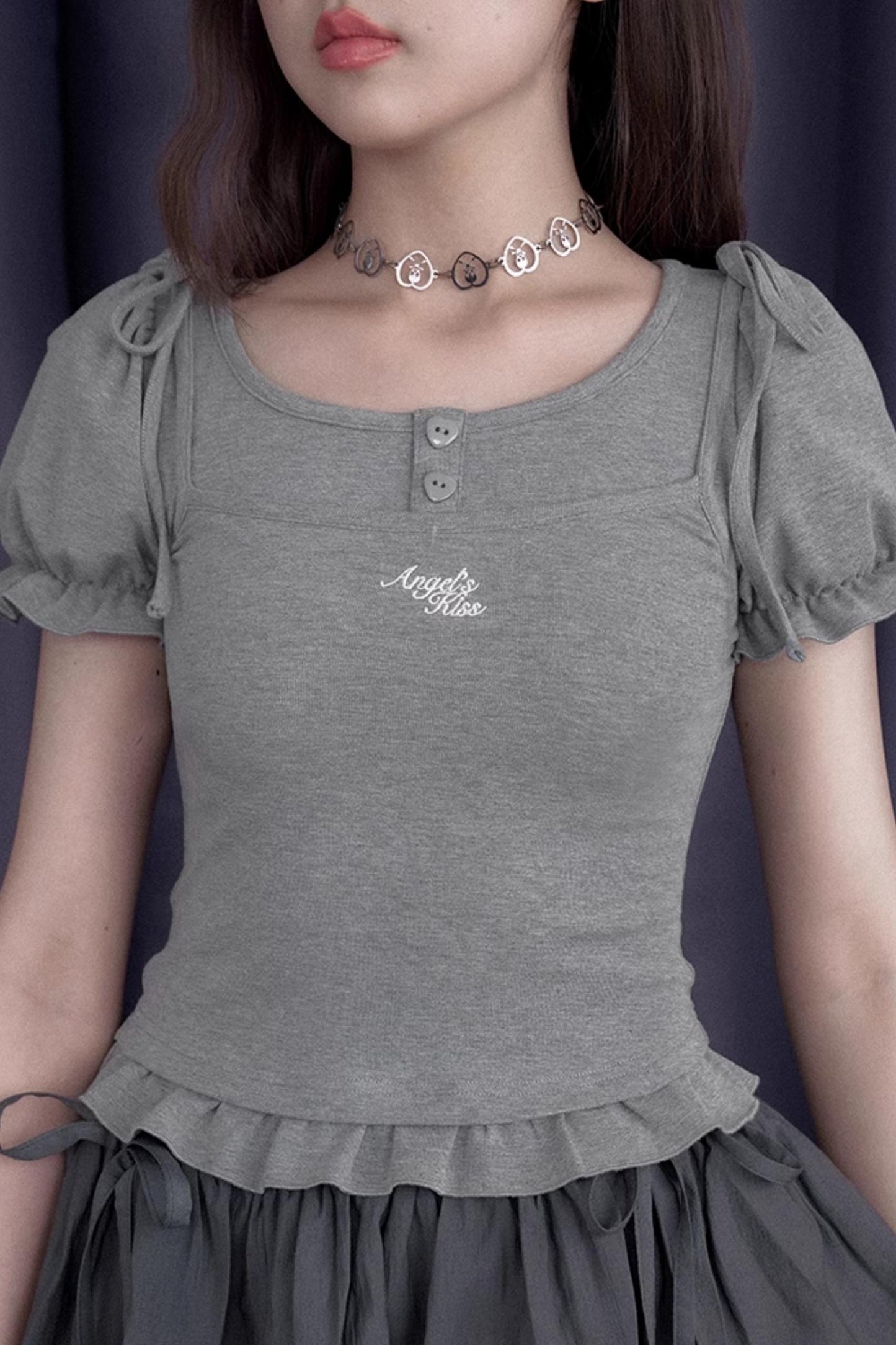 Sweet Lust Bubble Sleeve Top