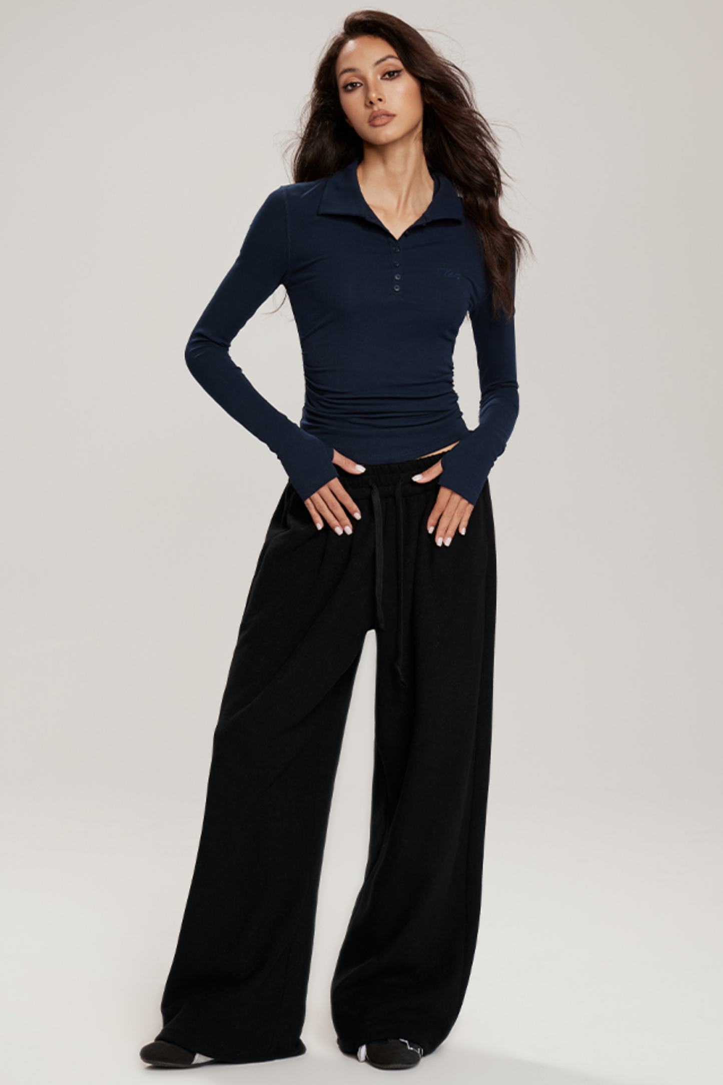 Soft Warm Loose-Fit Pants