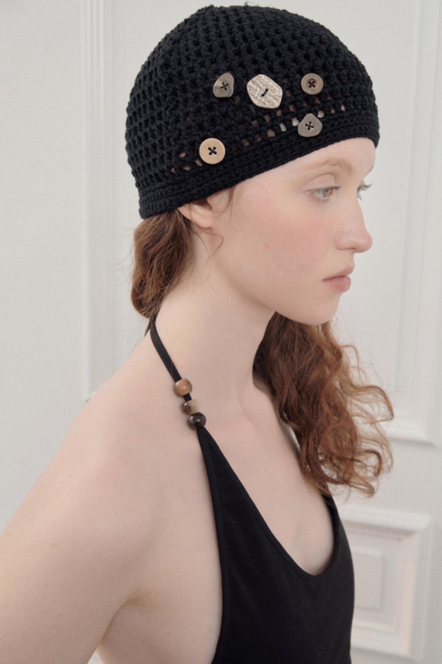 Black Halter Crop Top