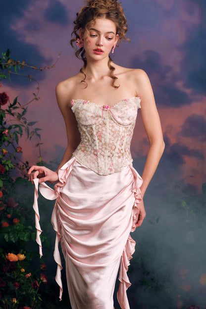 Starry Flower Corset & Skirt Set-Up