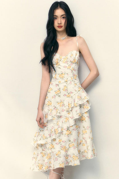 Yellow Rose Cami Dress