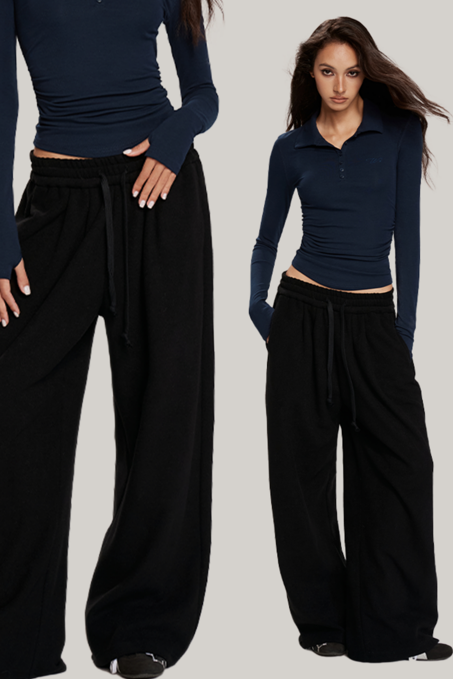 Soft Warm Loose-Fit Pants