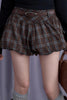 Plaid marrone