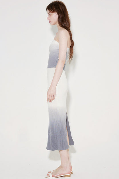 Chic Wool Knit Cardigan Skirt Set-Up