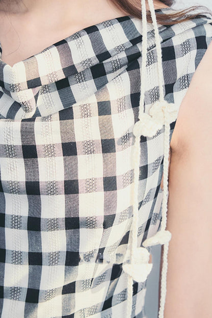 Forest End Plaid Swing Dress