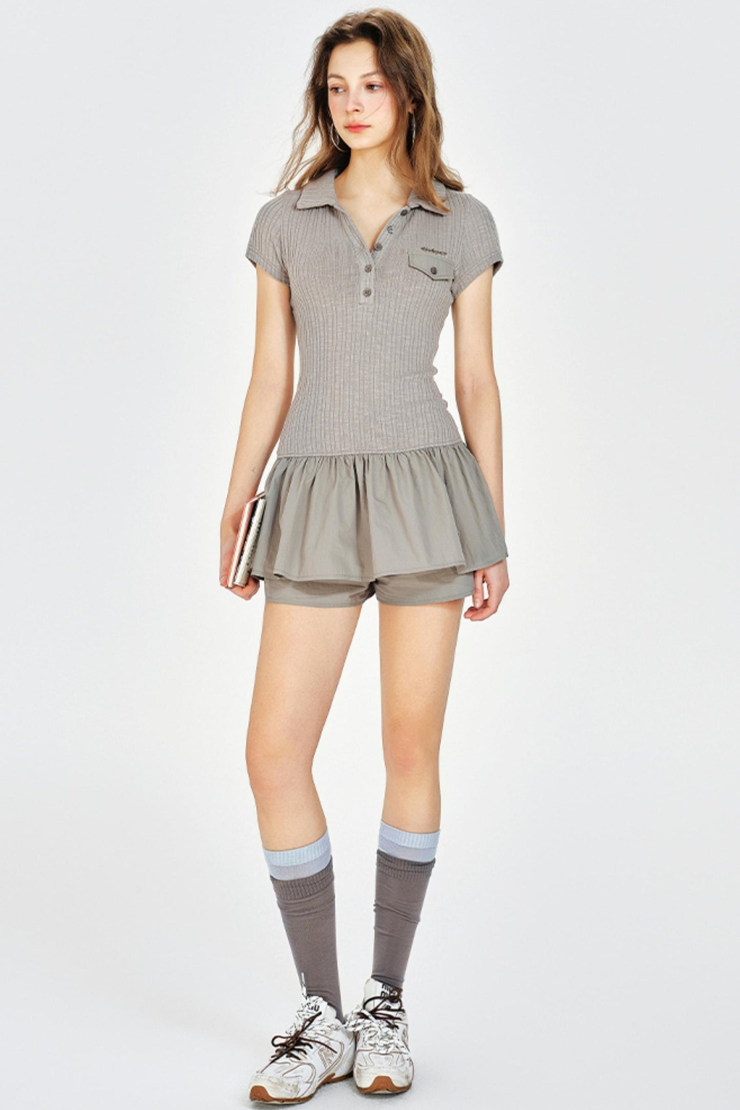 Patchwork Tennis Dress