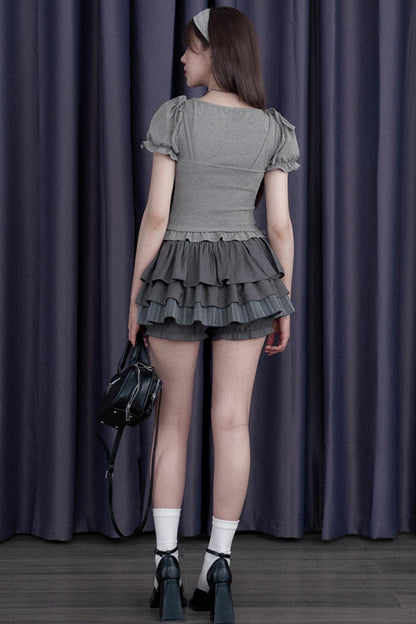 Sweet Lust Bubble Sleeve Top