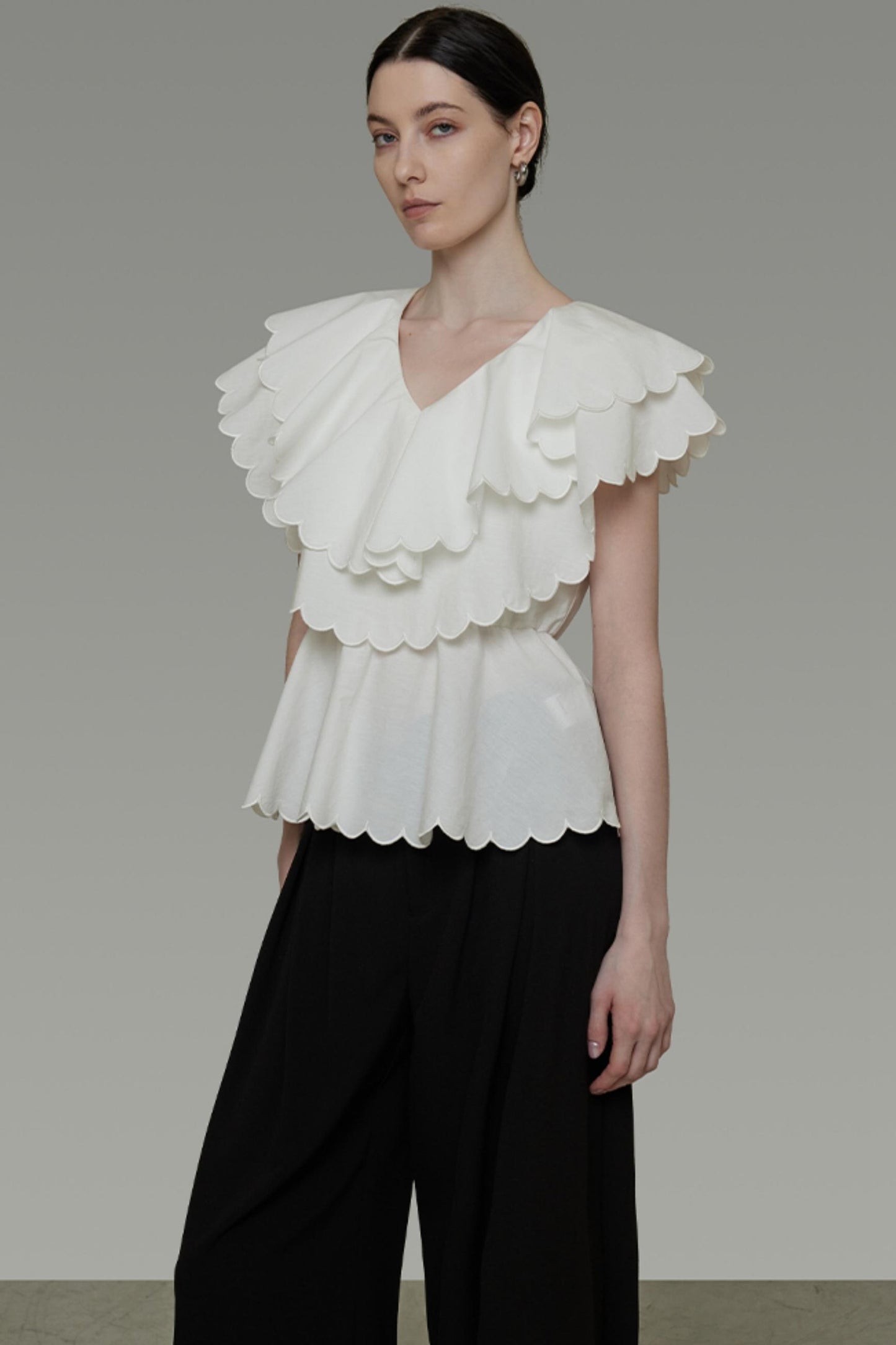 Summer Ruffle Blouse