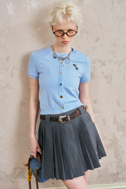 Starfish Bead Knit Cardigan