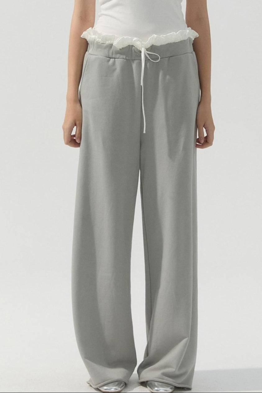 Morning Mist Wide-Leg Pants