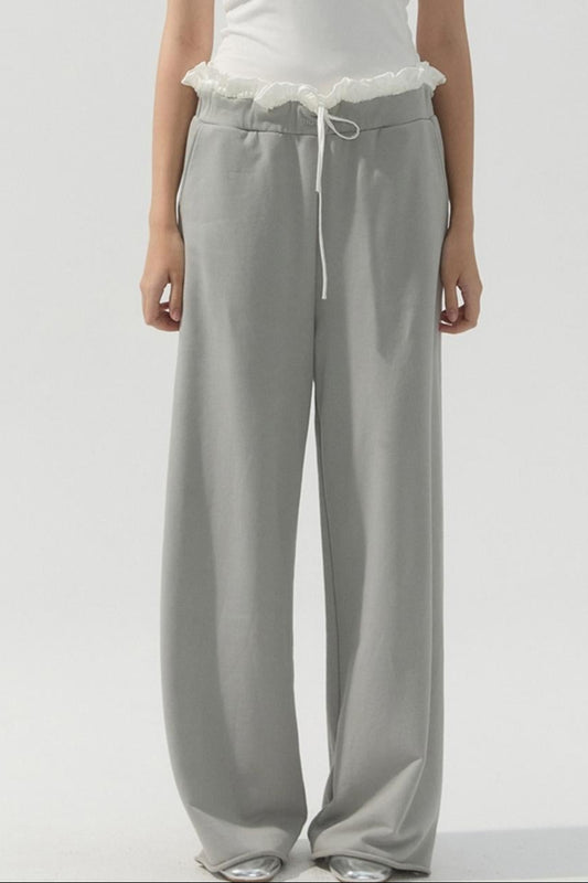 Morning Mist Wide-Leg Pants