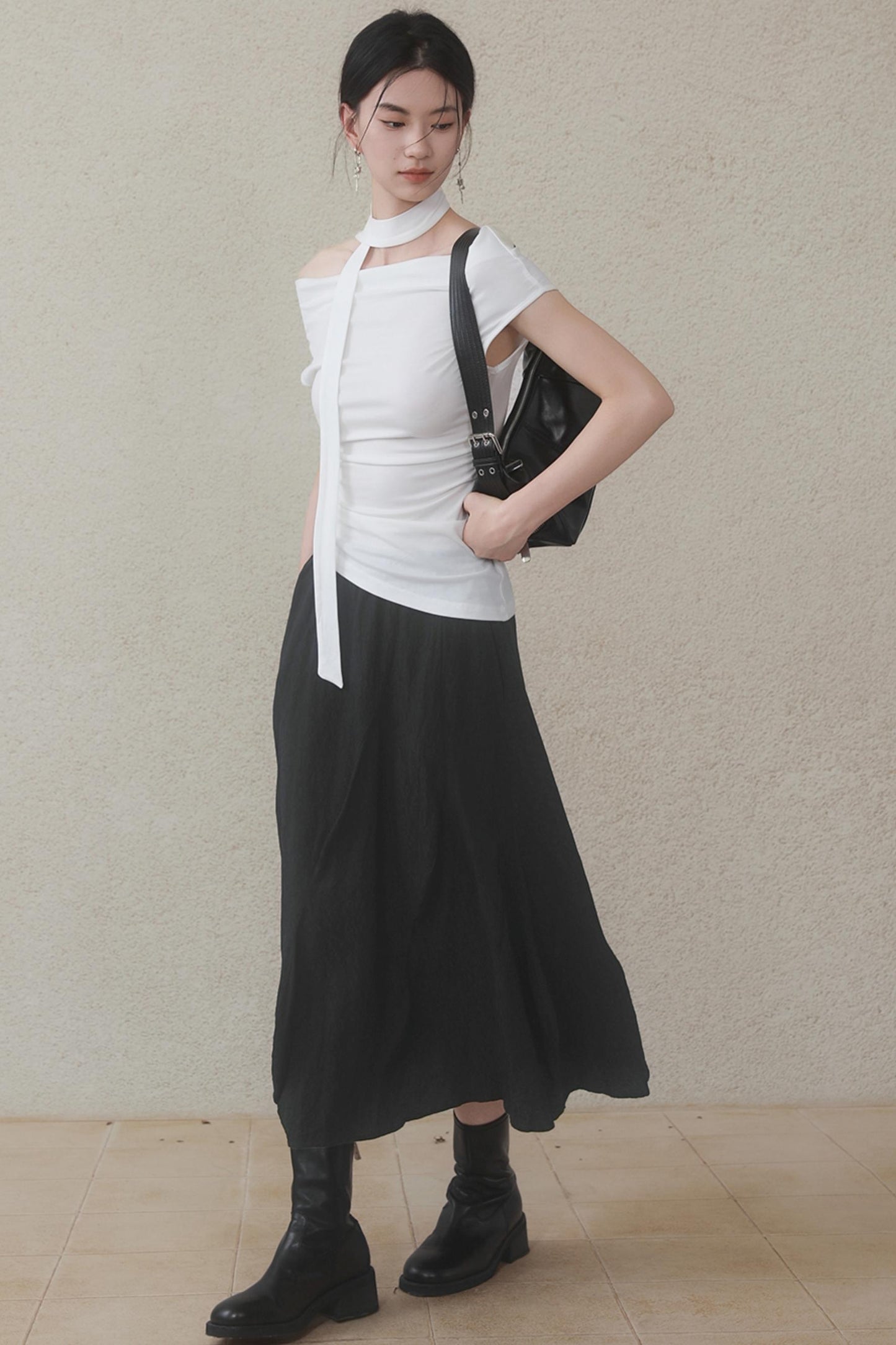 Summer White Flutter T-Shirt