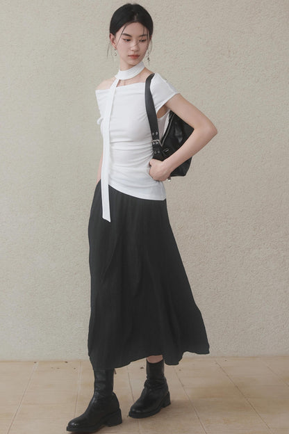 Summer White Flutter T-Shirt