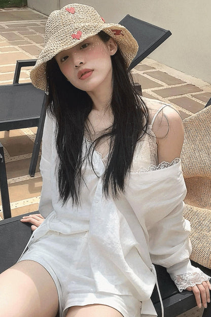 Relaxed Linen Duo Shirt