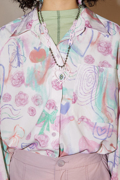 Cellaneous Retro Printed Shirt