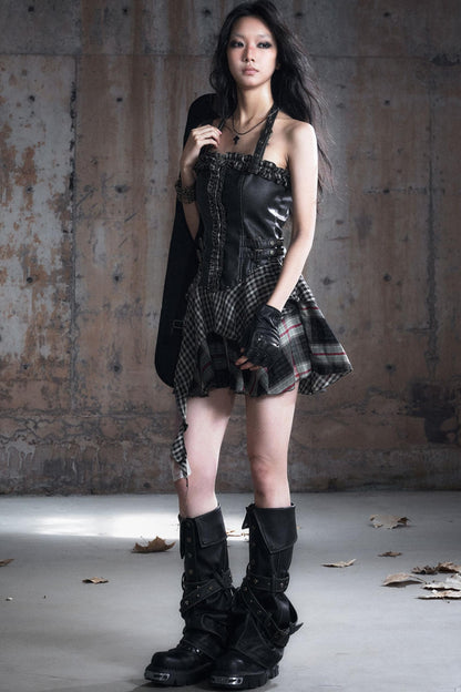 Versatile Lace Halterneck Sundress