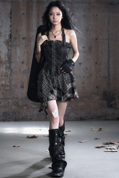 Versatile Lace Halterneck Sundress