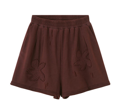 Relaxed Floral Sweatpants