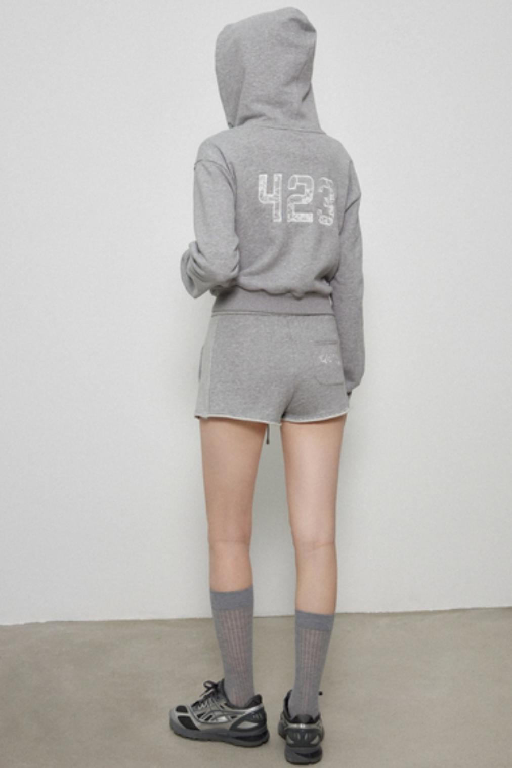 Gray Vintage Hoodie Set-Up