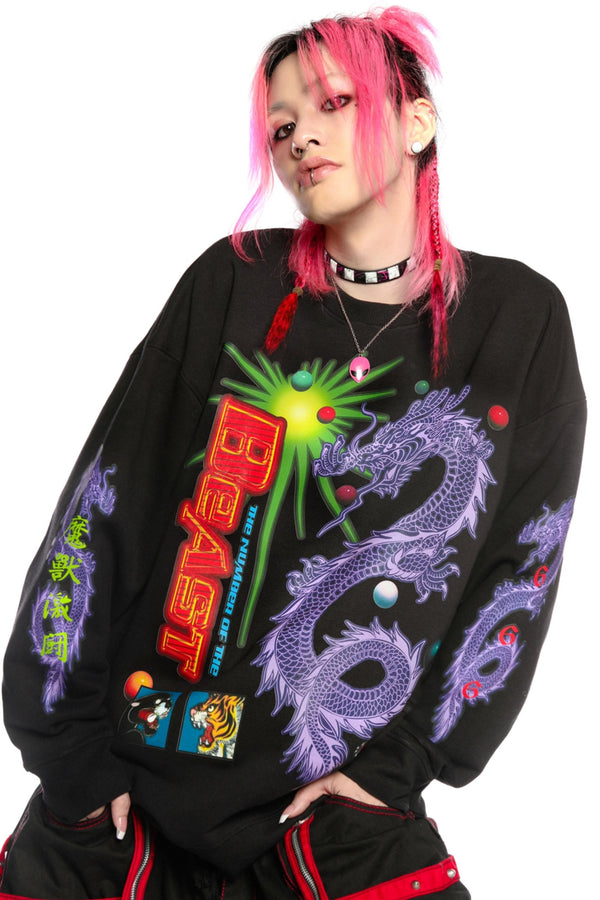 Punk Dragon Sweater