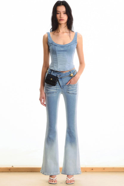 Gradient Flex Skinny Jeans