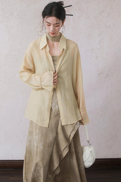 Morning Ruffled Sun Shirt