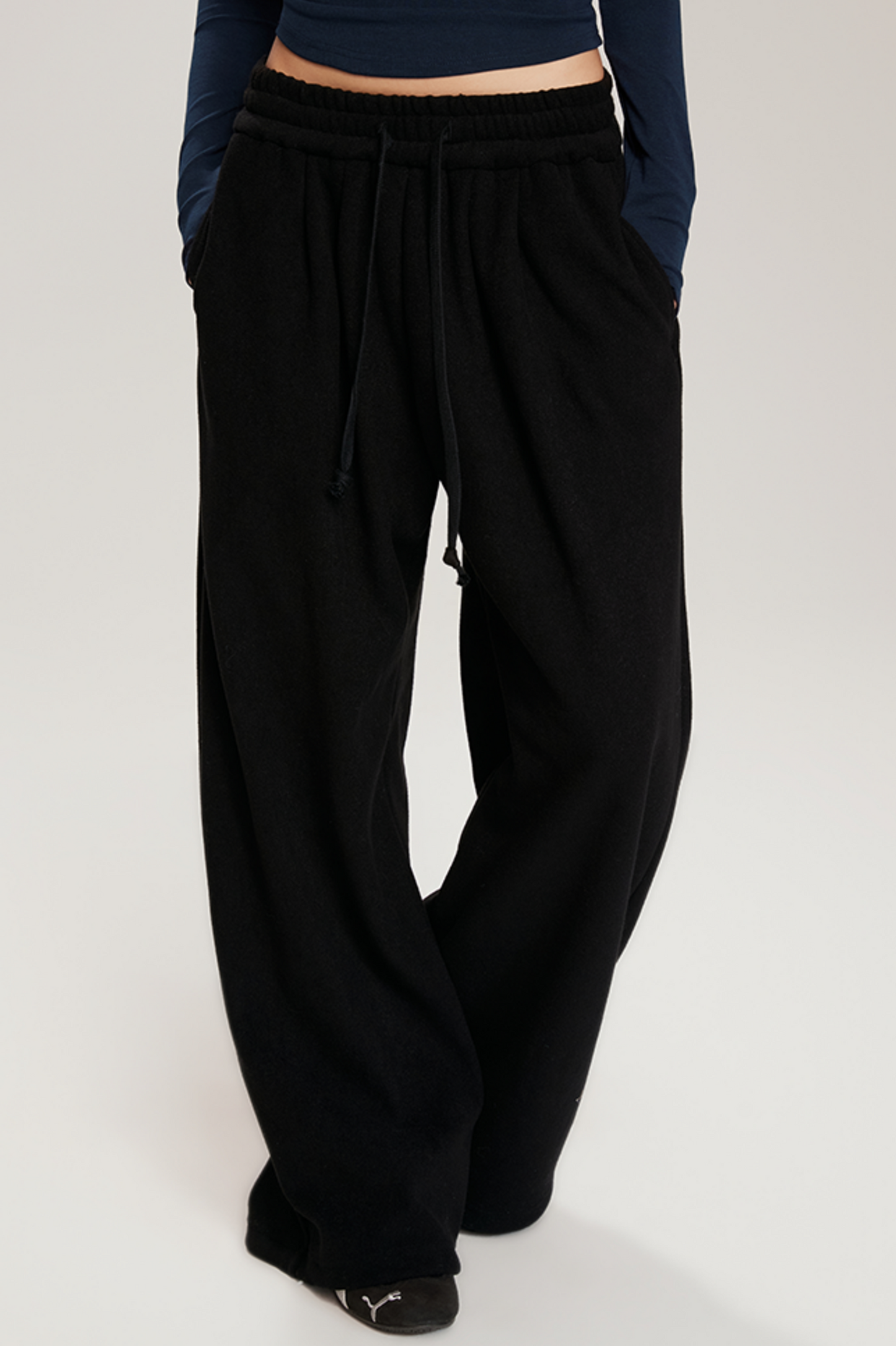 Soft Warm Loose-Fit Pants