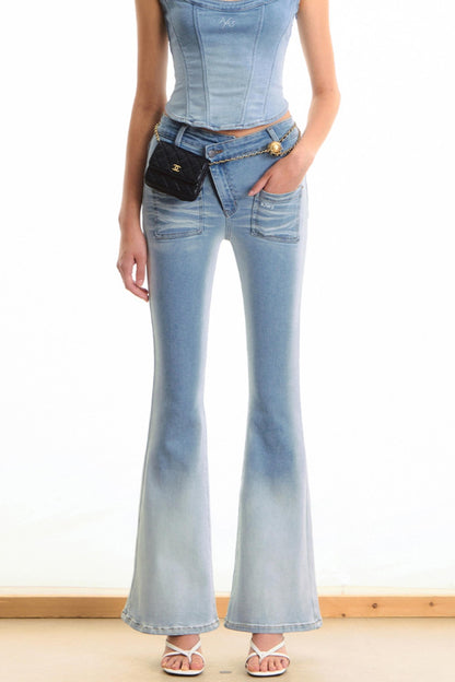 Gradient Flex Skinny Jeans